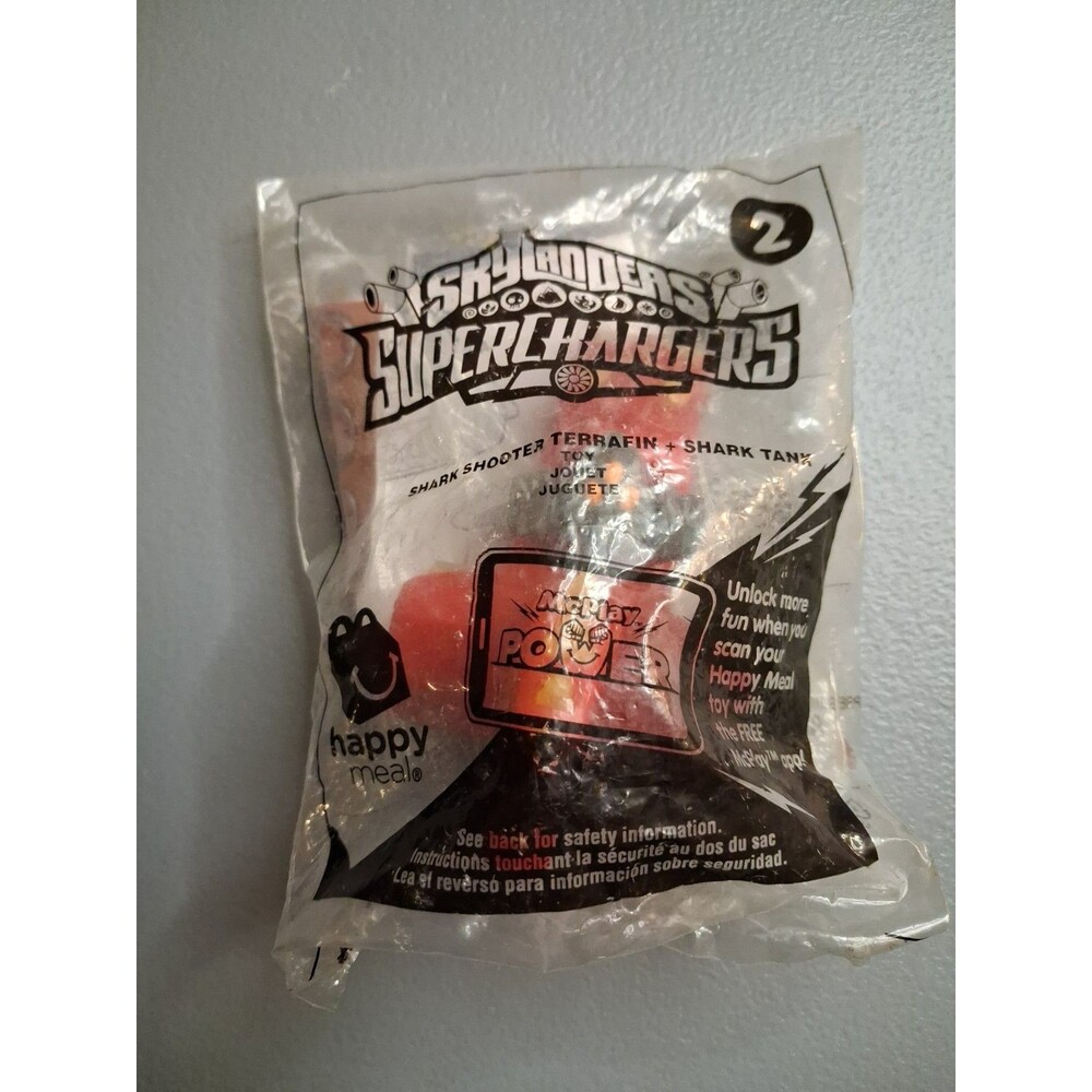 McDonald's Skylander Supercharger Shark Shooter Terrafin #2 2016 BNIP